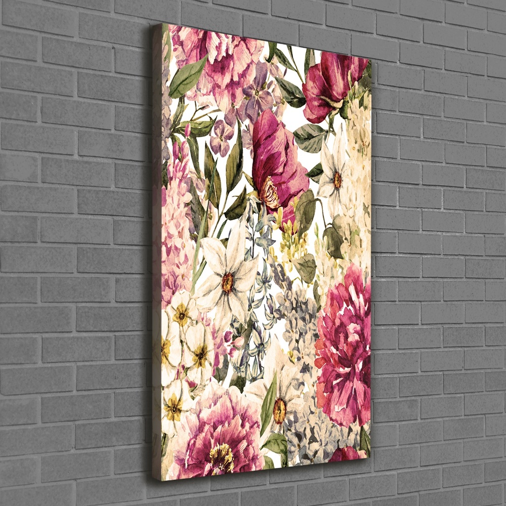 Tableau photo sur toile Motifs floraux