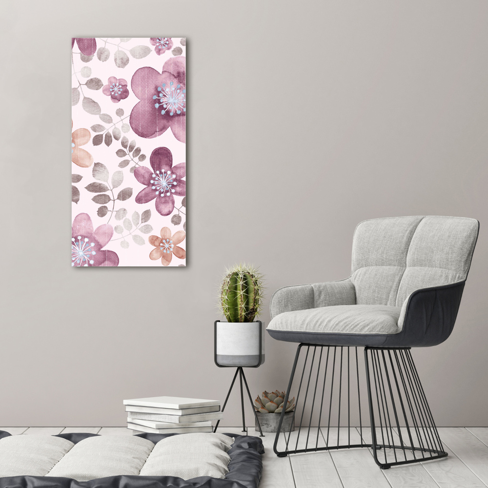 Tableau mural sur toile Motifs floraux