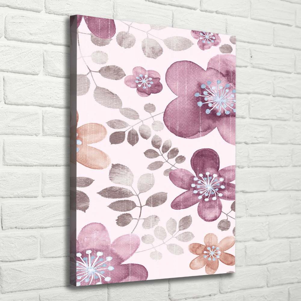 Tableau mural sur toile Motifs floraux