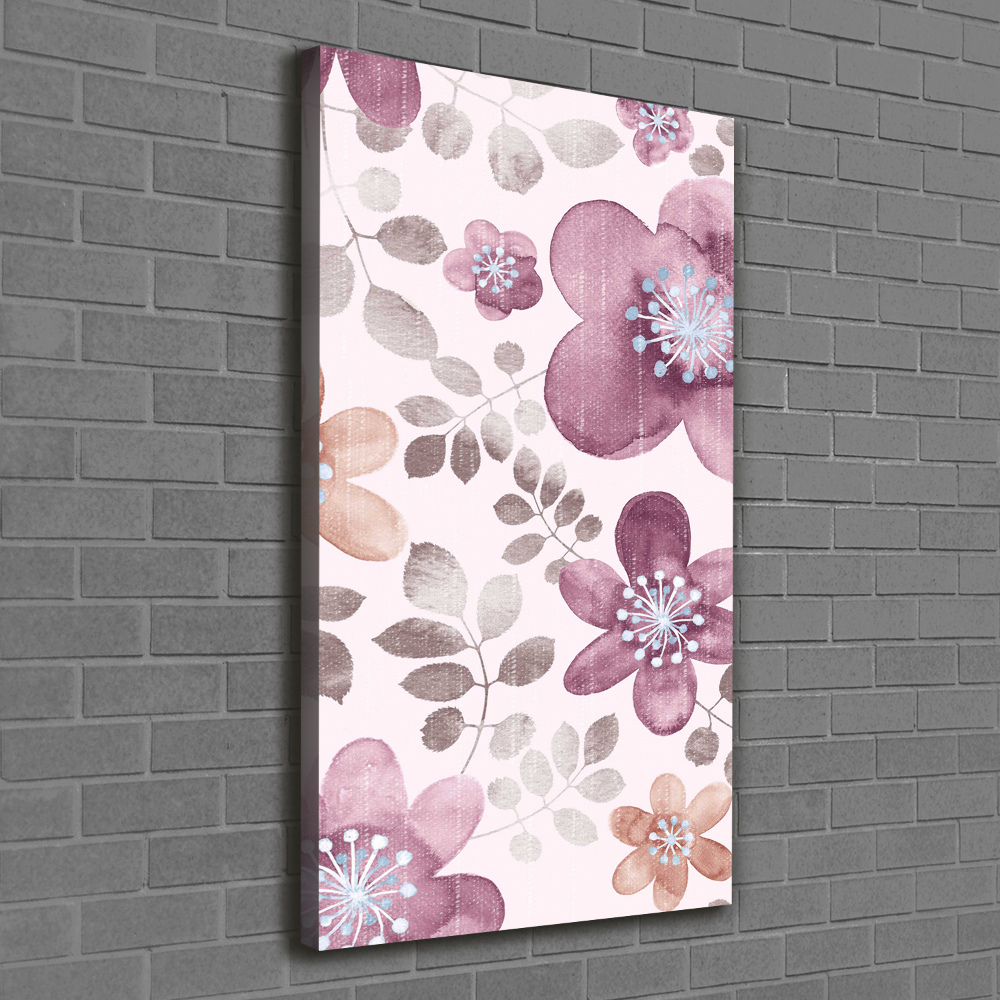 Tableau mural sur toile Motifs floraux