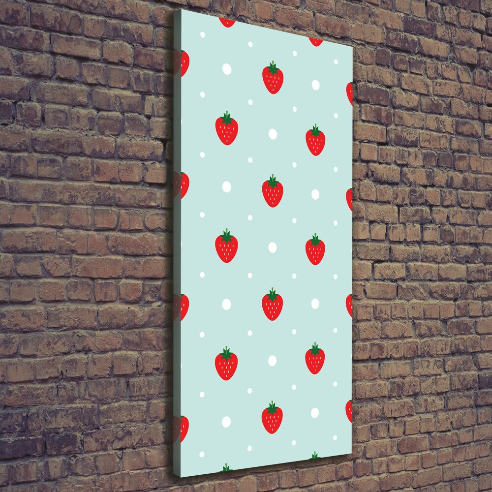 Tableau mural sur toile Les fraises