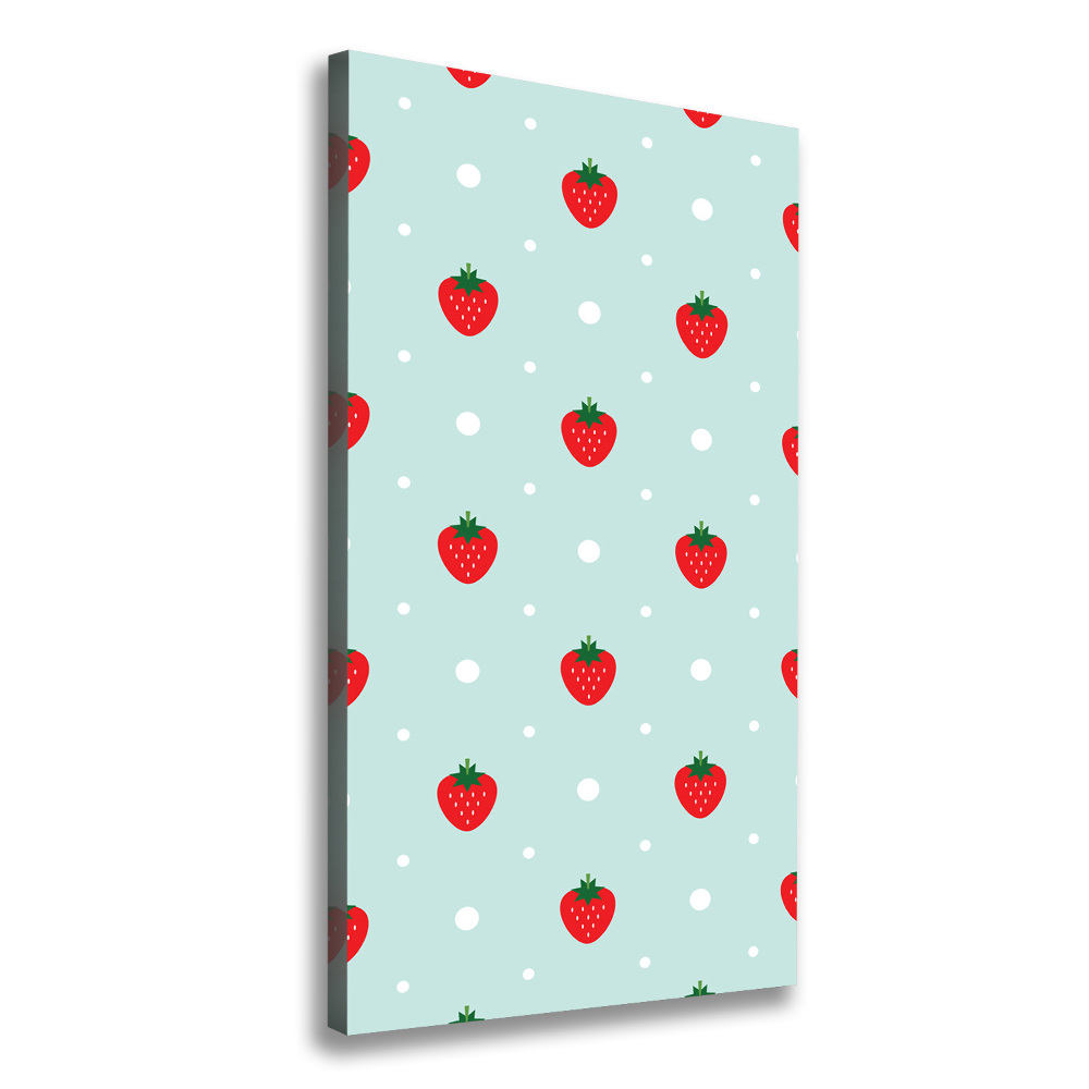 Tableau mural sur toile Les fraises