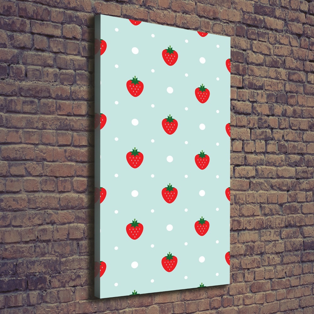 Tableau mural sur toile Les fraises