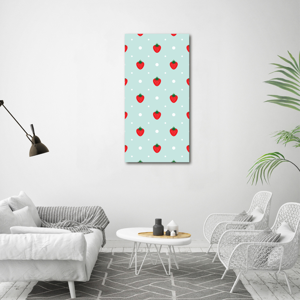 Tableau mural sur toile Les fraises