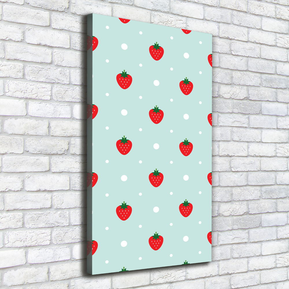 Tableau mural sur toile Les fraises