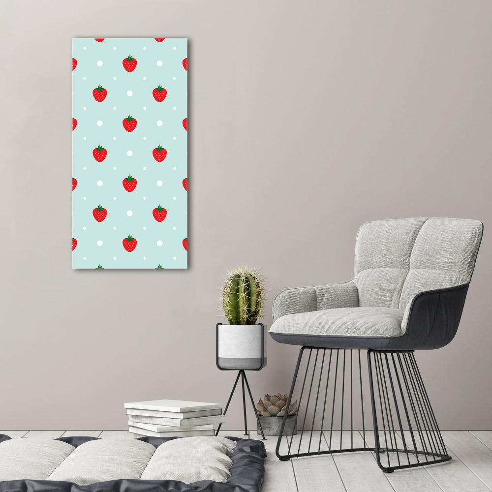 Tableau mural sur toile Les fraises