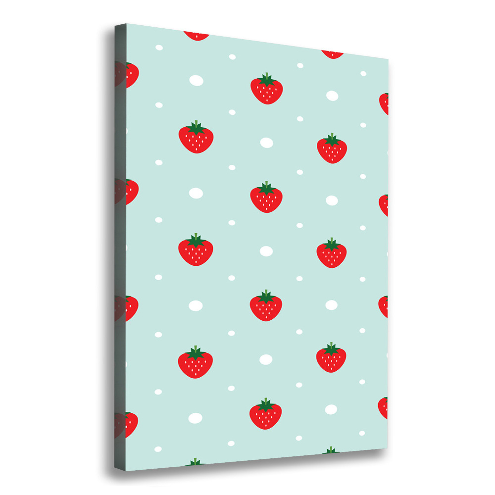 Tableau mural sur toile Les fraises