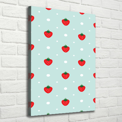 Tableau mural sur toile Les fraises