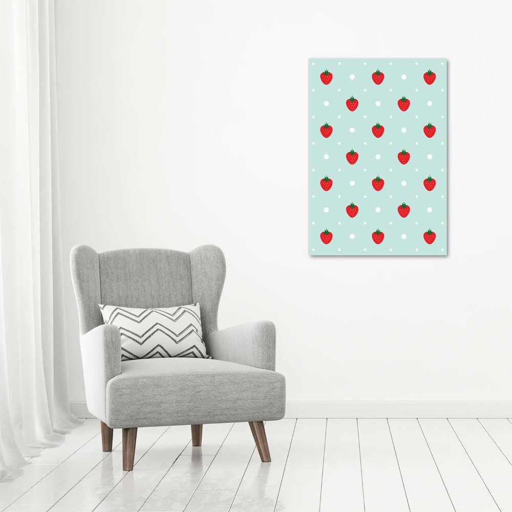 Tableau mural sur toile Les fraises