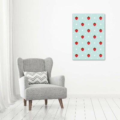 Tableau mural sur toile Les fraises