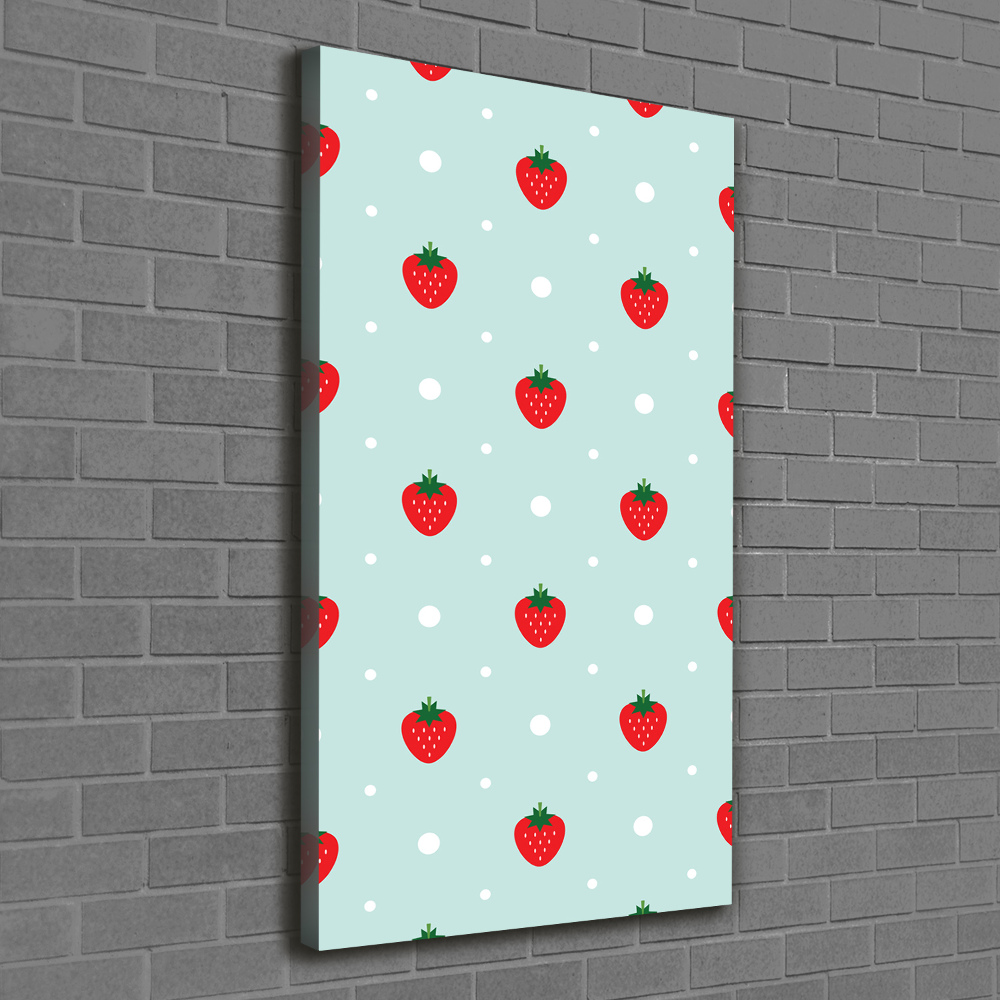 Tableau mural sur toile Les fraises