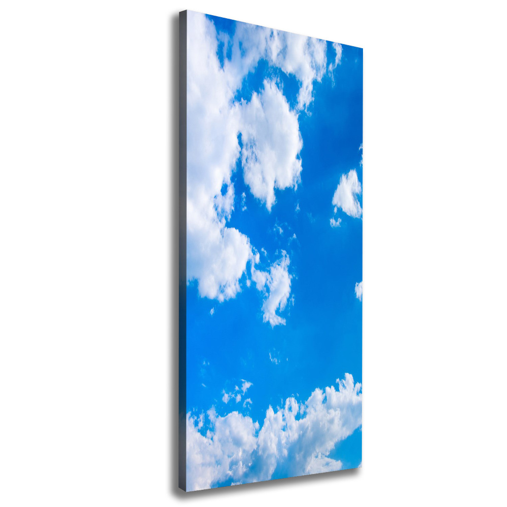 Tableau sur toile Des nuages dans le ciel