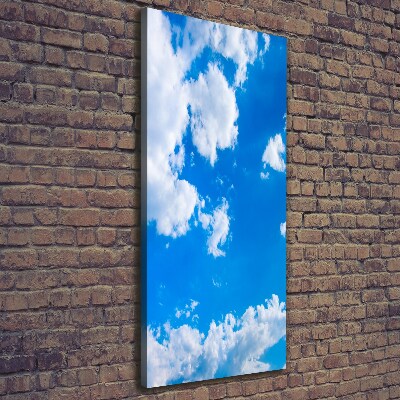 Tableau sur toile Des nuages dans le ciel