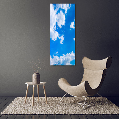 Tableau sur toile Des nuages dans le ciel