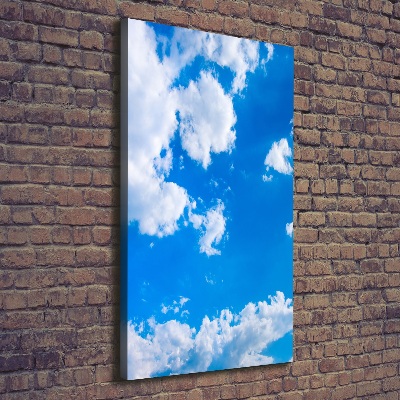 Tableau sur toile Des nuages dans le ciel