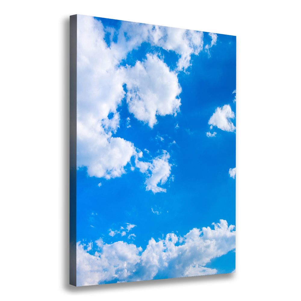 Tableau sur toile Des nuages dans le ciel