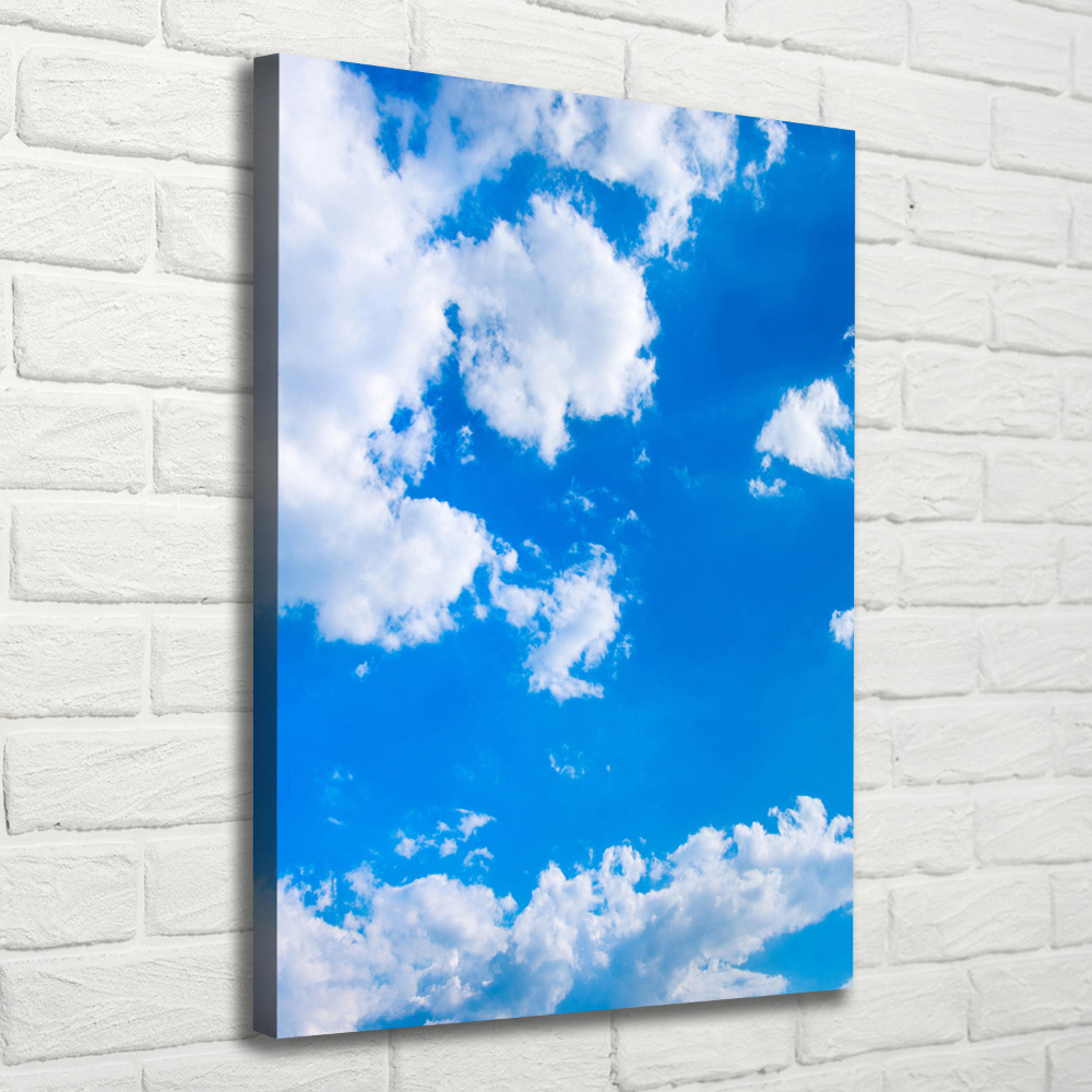 Tableau sur toile Des nuages dans le ciel