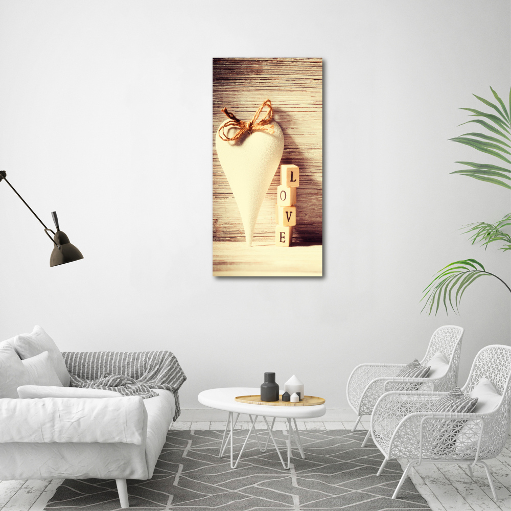 Tableau mural sur toile Amour