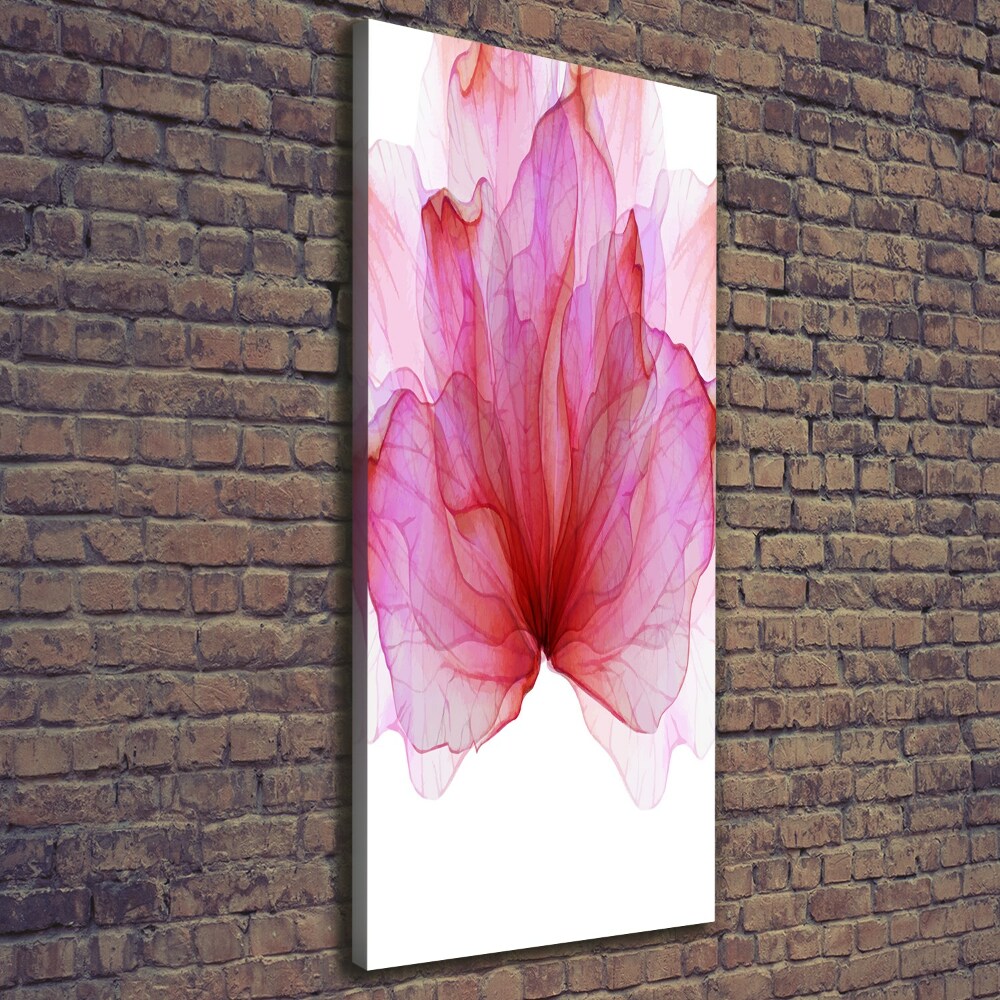 Tableau sur toile Fleur rose