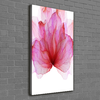 Tableau sur toile Fleur rose