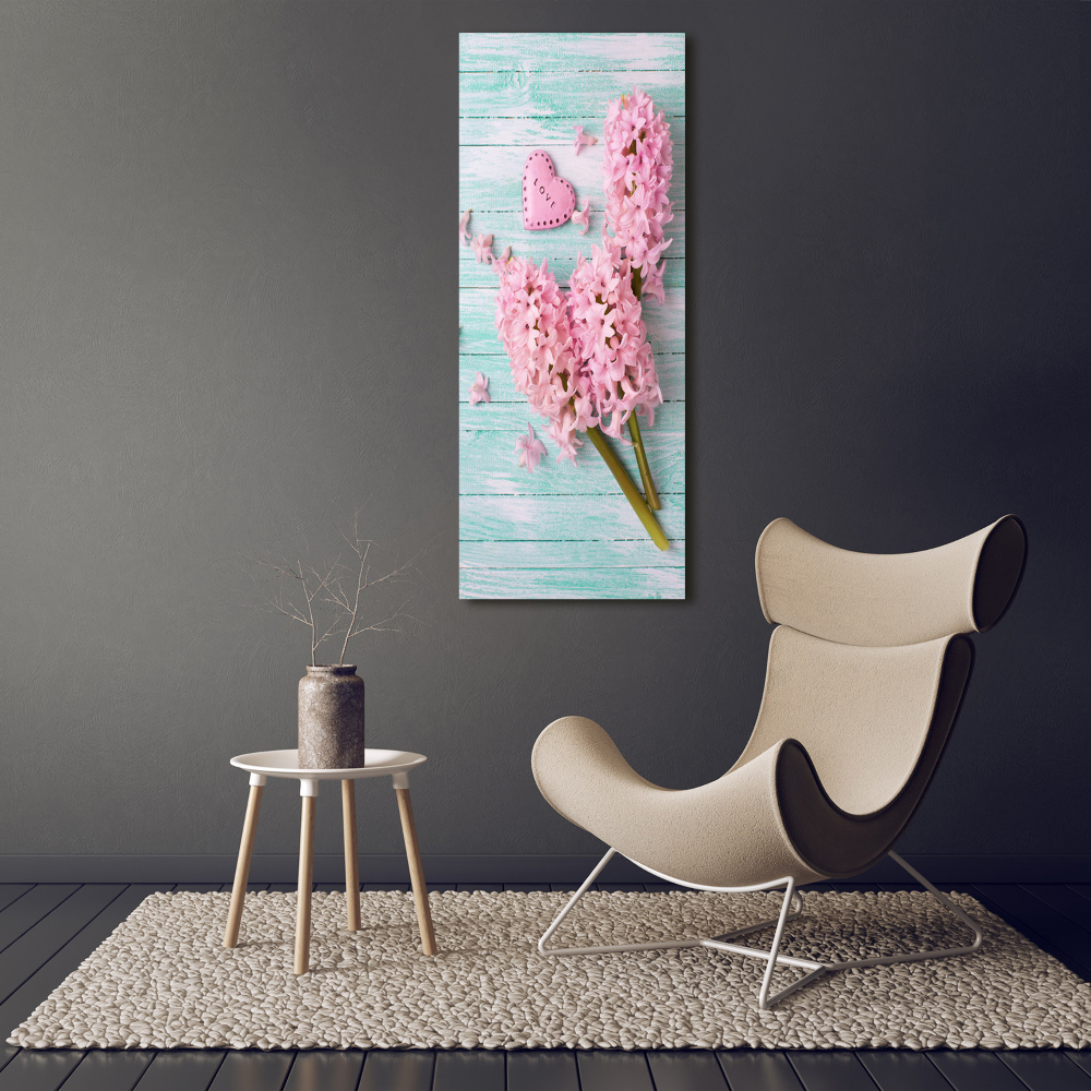 Tableau toile imprimée Fleurs lilas