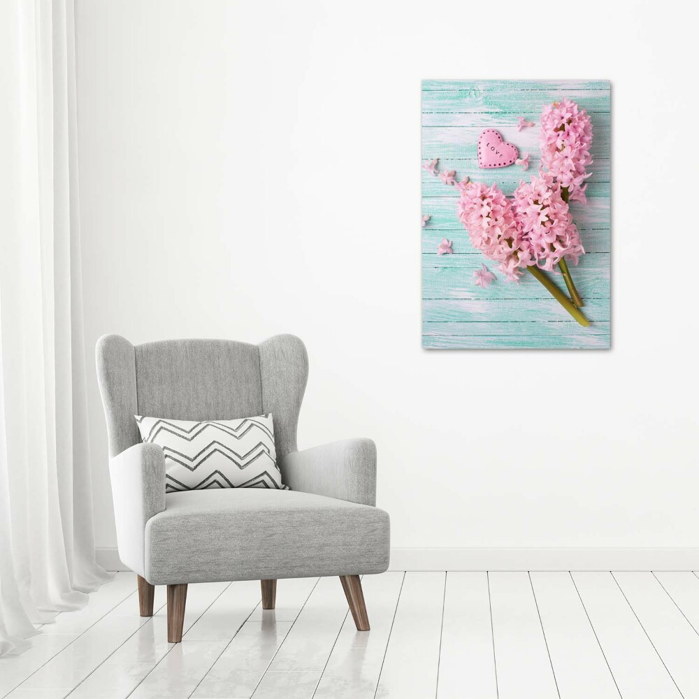 Tableau toile imprimée Fleurs lilas