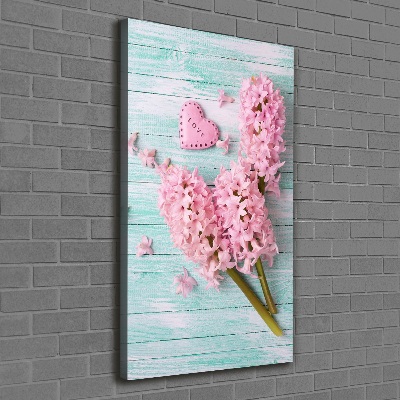 Tableau toile imprimée Fleurs lilas