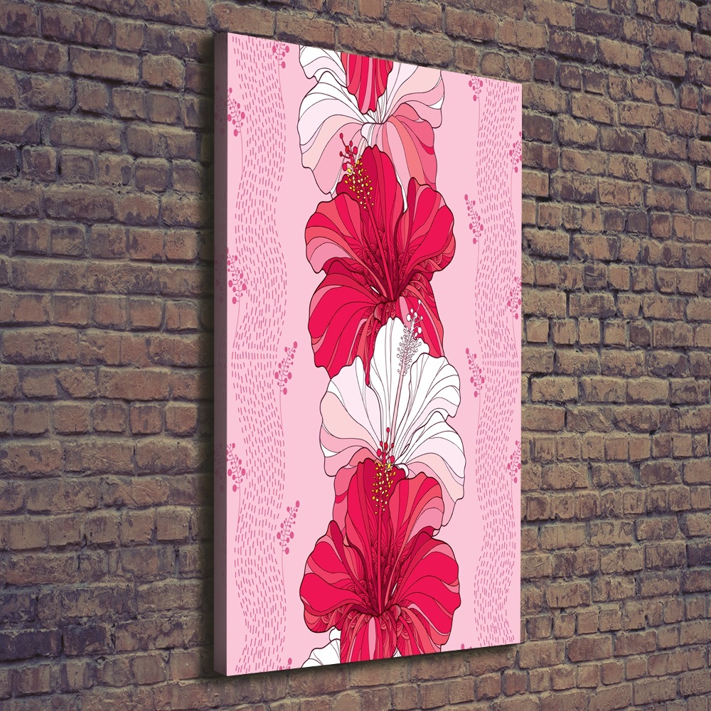 Tableau photo sur toile Hibiscus