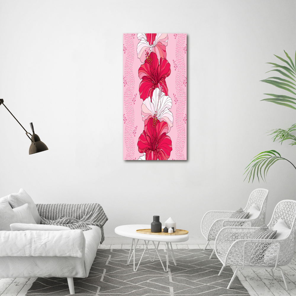 Tableau photo sur toile Hibiscus