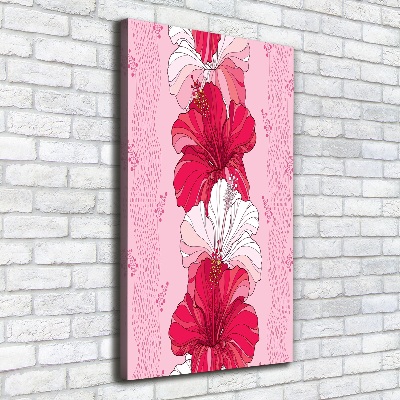 Tableau photo sur toile Hibiscus