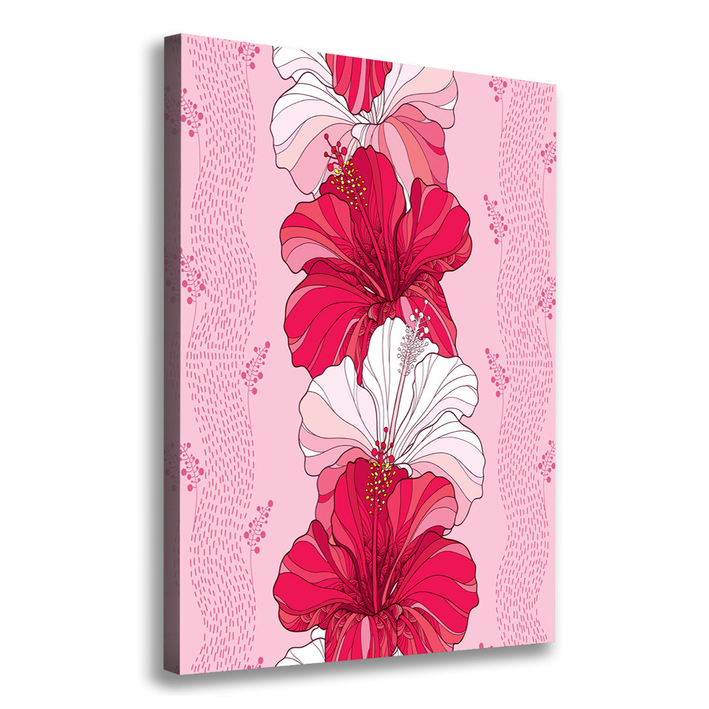 Tableau photo sur toile Hibiscus