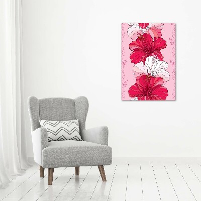 Tableau photo sur toile Hibiscus