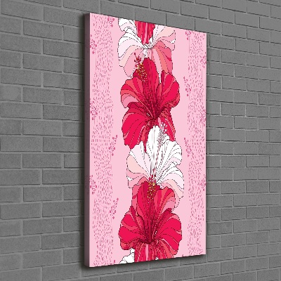 Tableau photo sur toile Hibiscus