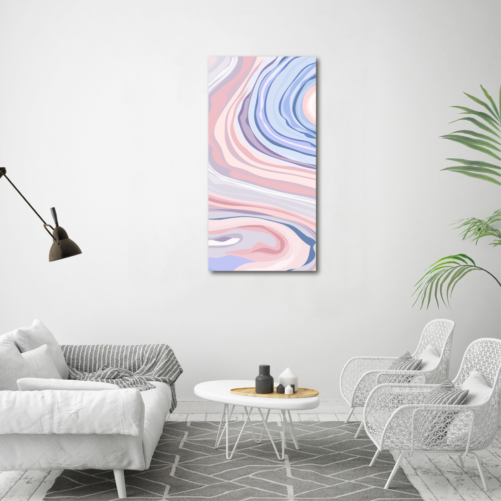 Tableau sur toile Motif des vagues