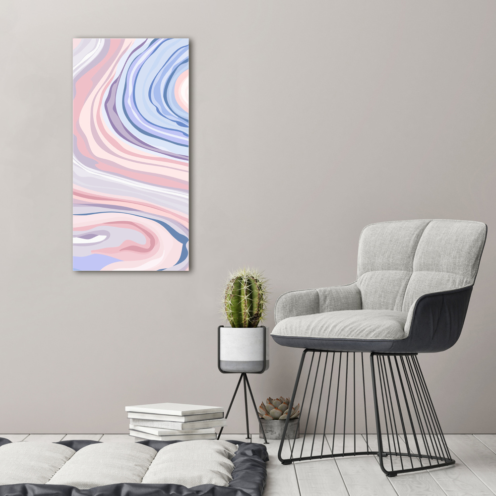 Tableau sur toile Motif des vagues