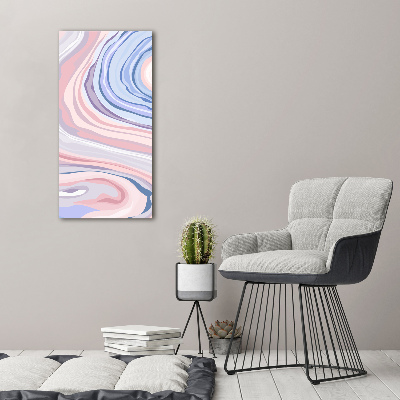 Tableau sur toile Motif des vagues