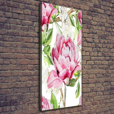 Tableau mural sur toile Pivoine