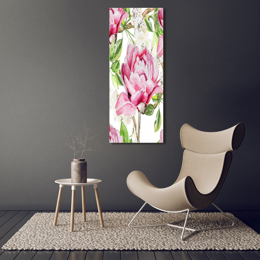 Tableau mural sur toile Pivoine