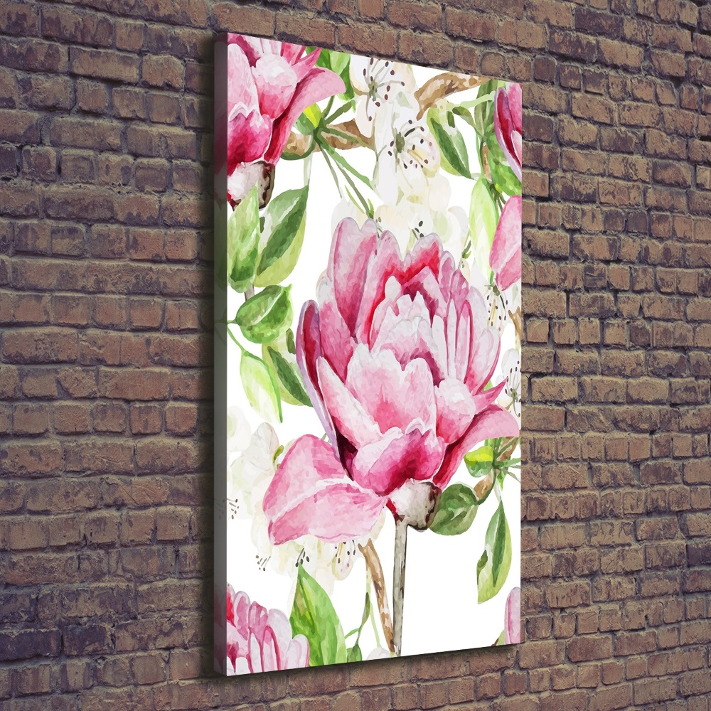 Tableau mural sur toile Pivoine