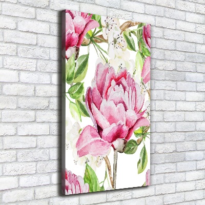 Tableau mural sur toile Pivoine