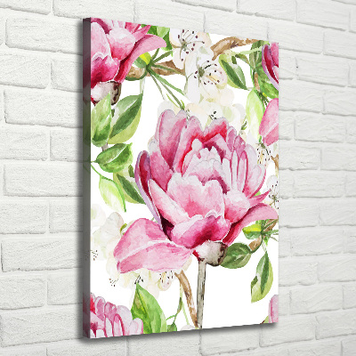 Tableau mural sur toile Pivoine