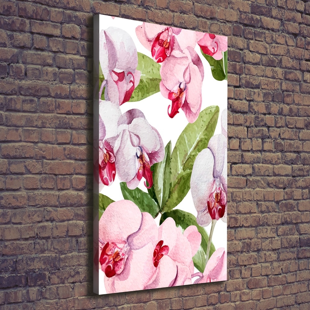 Tableau imprimé sur toile Orchidée