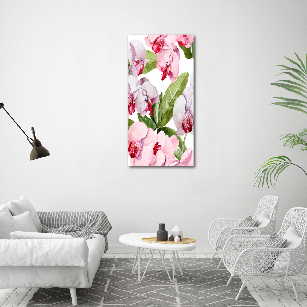 Tableau imprimé sur toile Orchidée