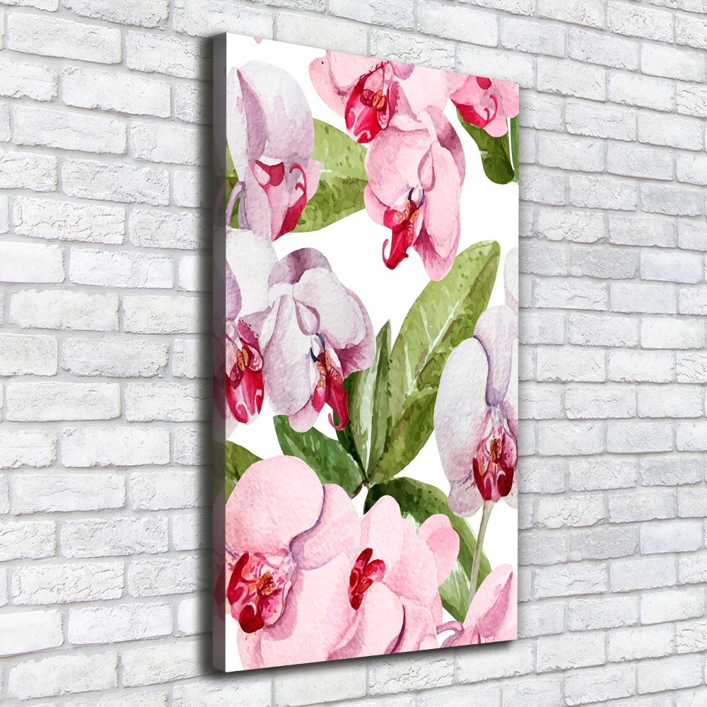 Tableau imprimé sur toile Orchidée