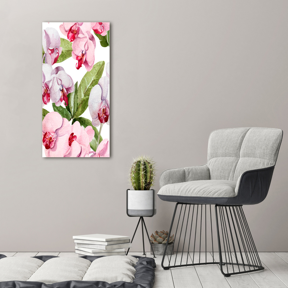 Tableau imprimé sur toile Orchidée