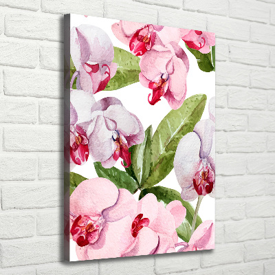 Tableau imprimé sur toile Orchidée