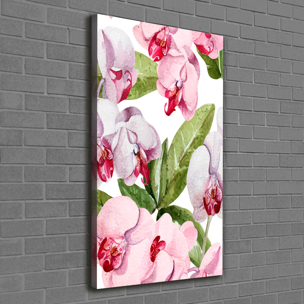 Tableau imprimé sur toile Orchidée