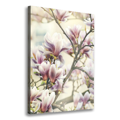 Tableau toile imprimée Fleur de magnolia