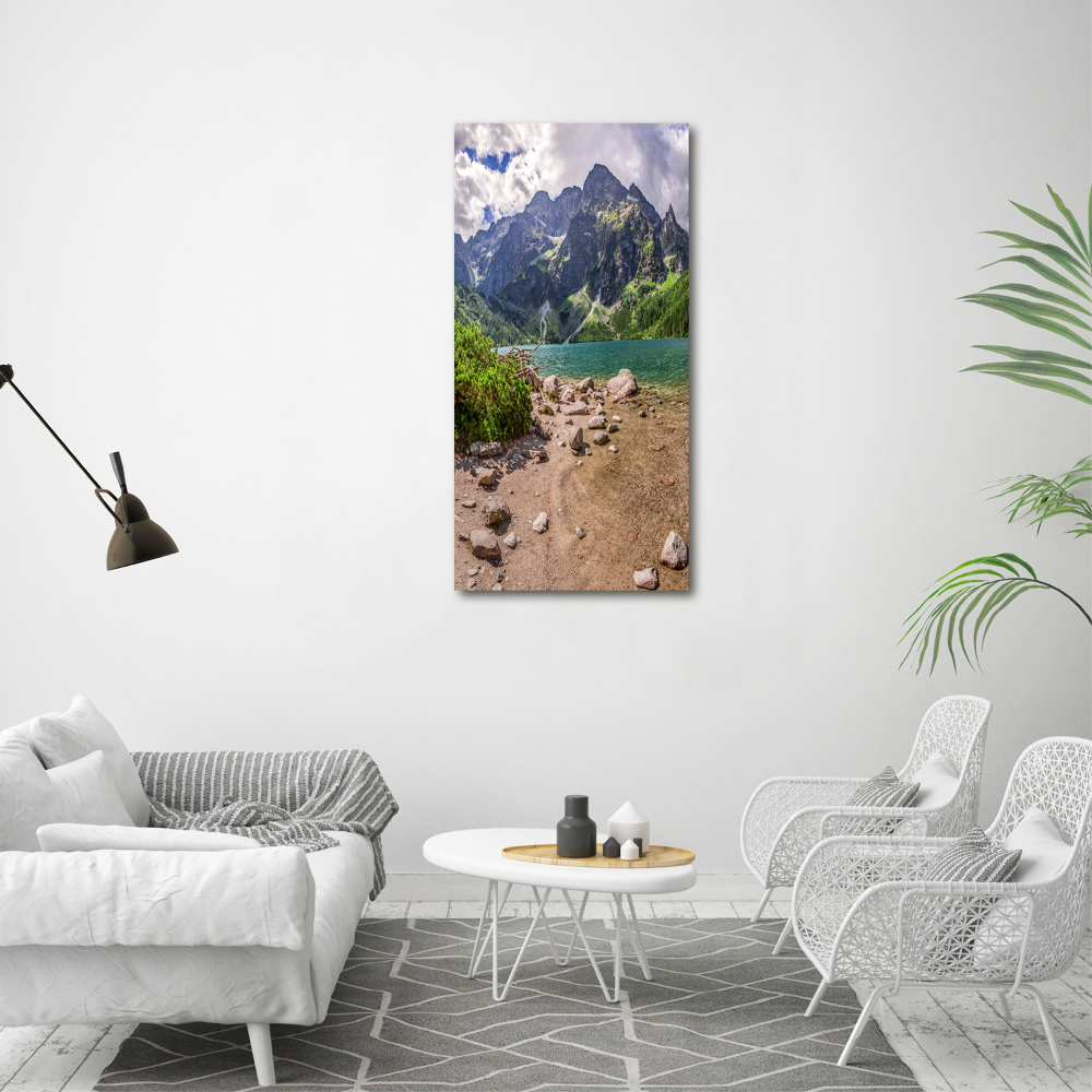 Tableau mural sur toile Lac de montagne