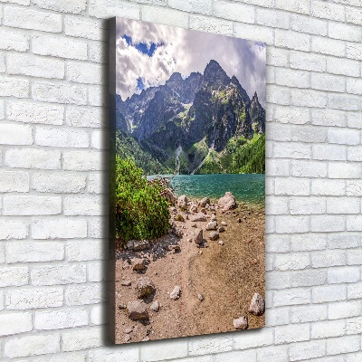 Tableau mural sur toile Lac de montagne